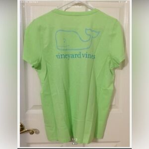 Vineyard Vines Two Tone Vintage Whale Harbor Island Short Sleeve Tee Women’s XL